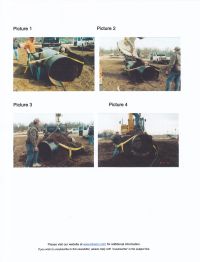 Pictures of BKW new Buyoancy Control for Pipelines