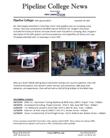PLCollege class on surveying using Drones